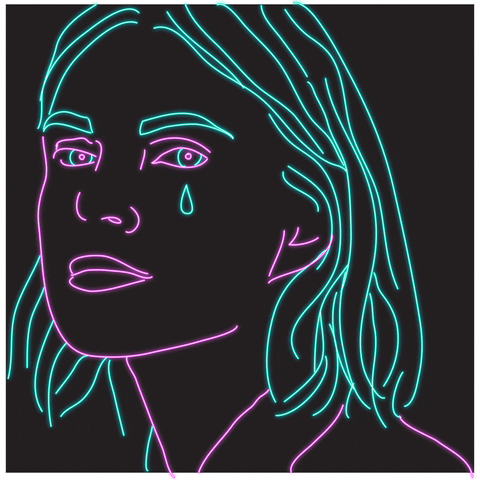 Sad Pop Art GIF by Emma Darvick - Find & Share on GIPHY