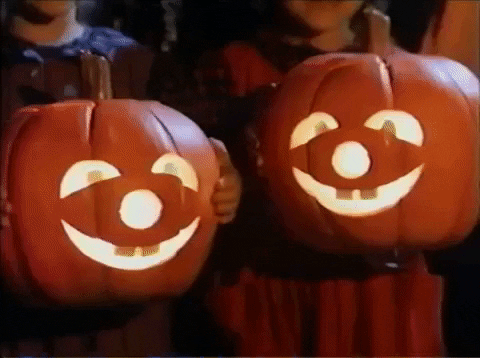  halloween pumpkin ashley olsen mary kate olsen olsen twins GIF