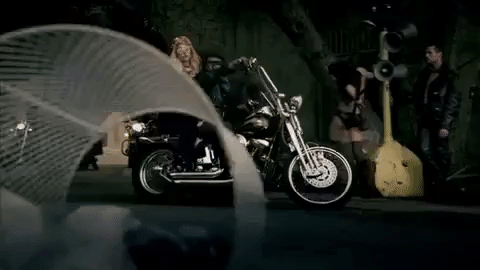Lady Gaga music video mv interscope motorcycle