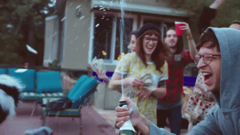 Celebrate Make It Rain GIF by Captain Cuts - Find & Share on GIPHY