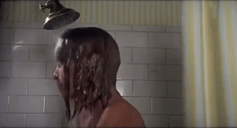 Mia Farrow Shower GIF - Find & Share on GIPHY