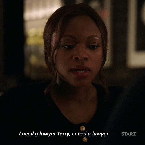 season 4 i need a lawyer gif by power - find & share on giphy