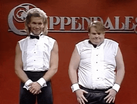 Chris Farley Chippendales Animated Gif
