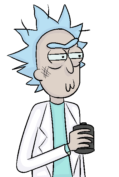 Transparent Rick And Morty Vector - They must be uploaded as png files ...