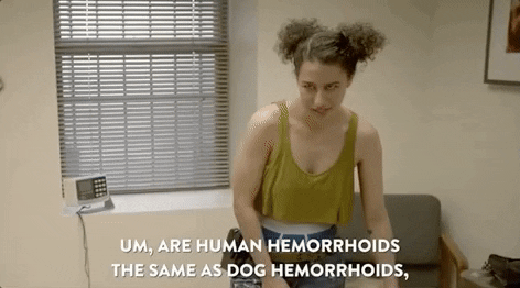 Season 1 Buttholes GIF by Broad City
