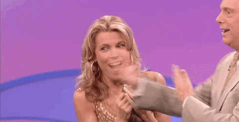 Vanna White Omg GIF by Wheel of Fortune - Find & Share on GIPHY