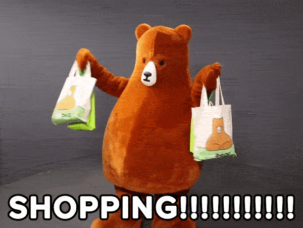 oso compras bailando