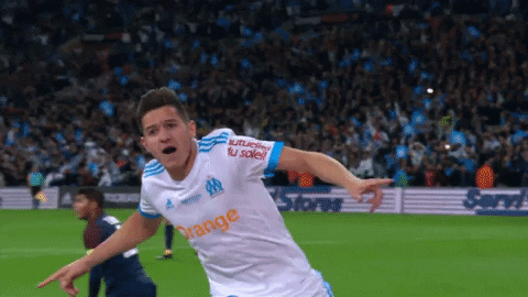 Celebration Goal GIF by Olympique de Marseille - Find & Share on GIPHY