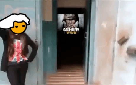 PC And COD WW2 in gaming gifs