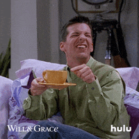 Will And Grace Laughing GIF by HULU