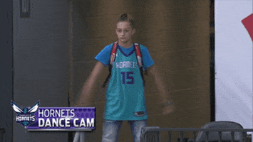 Charlotte Hornets Backpack Kid GIF by NBA - Find &amp; Share on GIPHY