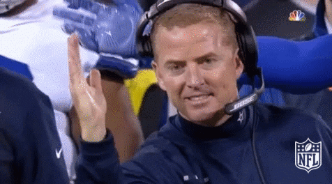 Confused Jason Garrett GIF by NFL - Find & Share on GIPHY