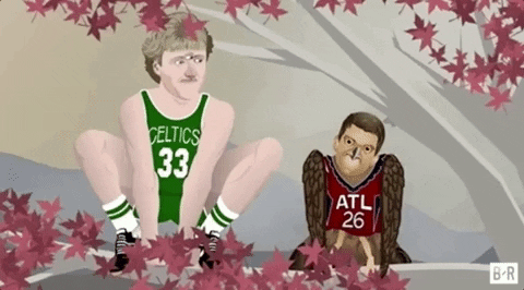 Larry Bird Basketball GIF by Bleacher Report