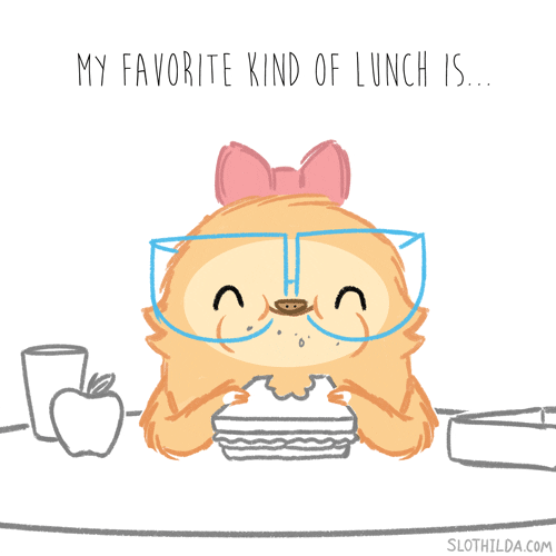 Awkward Lunch GIF by SLOTHILDA - Find & Share on GIPHY