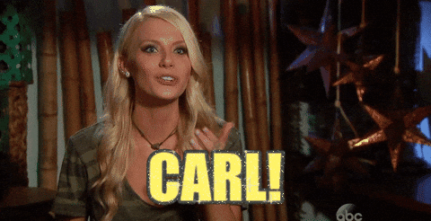 Image result for emily and carl bachelor in paradise gif