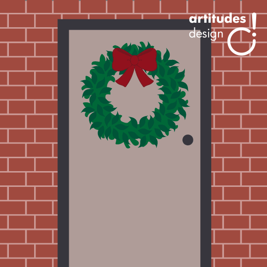 Christmas Door GIF by Artitudes Design Find & Share on GIPHY