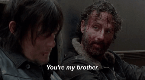 Image result for the walking dead brother gif