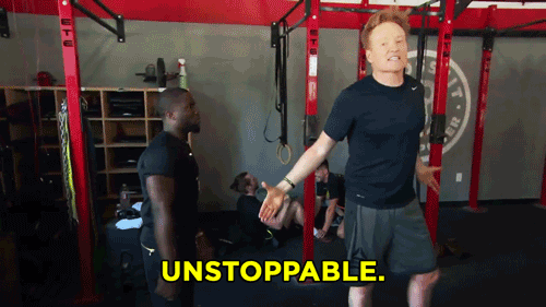 Unstoppable Kevin Hart By Team Coco Find And Share On Giphy