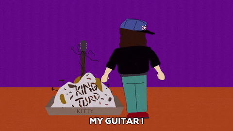 South Park mad guitar echoing GIF