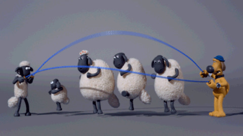 Skipping Sheeping best Gif