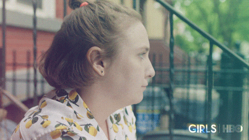 Lena Dunham By Girls On Hbo Find And Share On Giphy