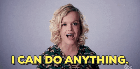 I Can Do Anything Abc GIF by Dancing with the Stars - Find & Share on GIPHY