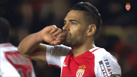 Ligue 1 Kiss GIF by AS Monaco - Find & Share on GIPHY