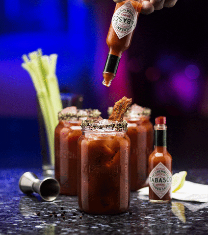 The best bloody mary recipe you can make at home | giphy | cocktail hammer