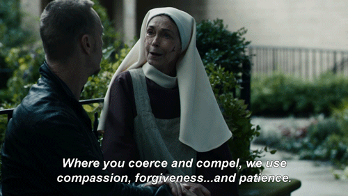 Alan Ruck Father Tomas GIF by The Exorcist FOX