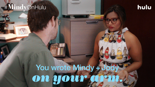 The Mindy Project Comedy GIF by HULU - Find & Share on GIPHY