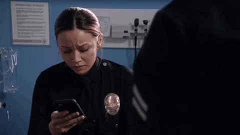 The Rookie Cell Phone GIF by ABC Network