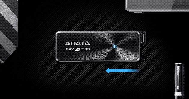 威剛 ADATA 發表讀取達 360 MB/s 的 UE700 Pro 高階側推式隨身碟 - 電腦王阿達