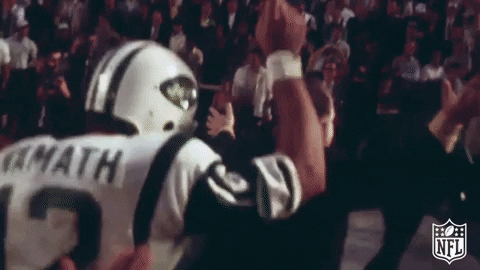 Image result for joe namath super bowl 3 gifs