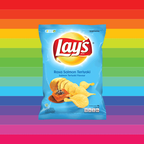 Salmon Lays GIF by POPMIE Find & Share on GIPHY