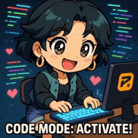 anime girl coder