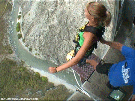 Image result for gif bungee jumping