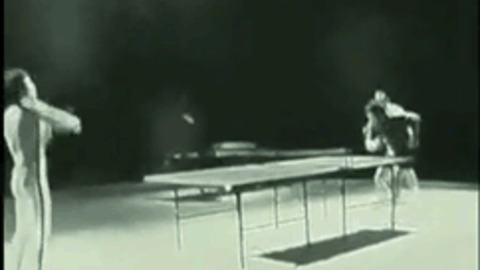 When Bruce Lee plays Table tennis best Gif