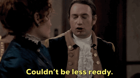 "Couldn't be less ready" GIF