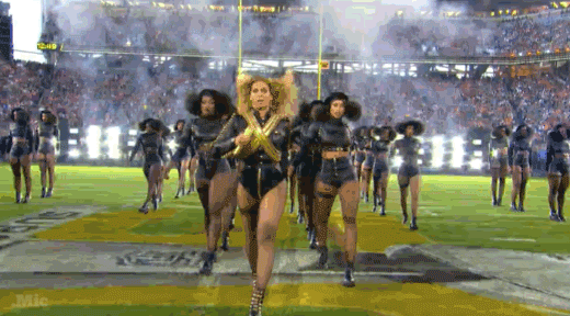 [GIF: Beyoncé in formation]