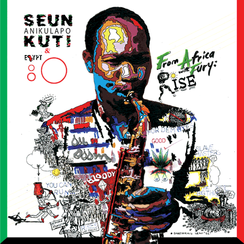 DISCO VELHO 34 - Junho de 2021 - Seun Kuti & Egypt 80´ - From Africa With Fury: Rise [2011] Giphy