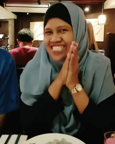 Rumi's Mum saying Thank You