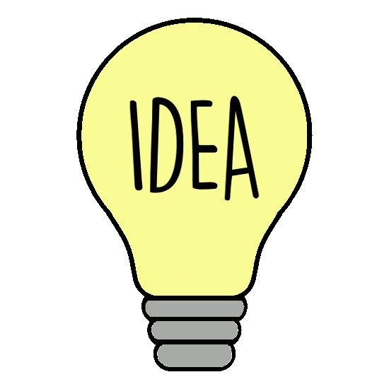 light bulb idea gif