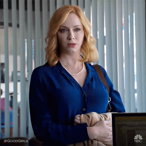 Christina Hendricks No By Good Girls Find And Share On Giphy