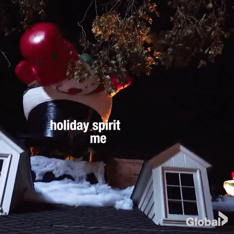 Tumbling Christmas Spirit GIF by globaltv