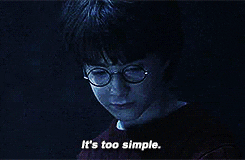 harry potter it's so simple