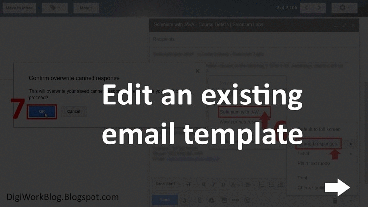 Edit an Existing Template in Gmail