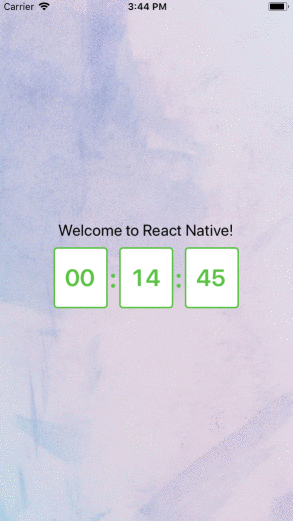 React Native Countdown