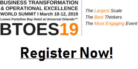 Operational Excellence by Design eNewsletter – September 2018