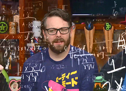 Gif of a man attempting to do mental math -- phrases students say