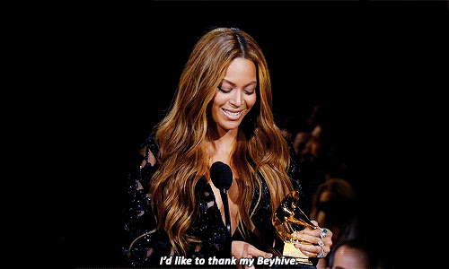 Image result for beyonce grammys gif